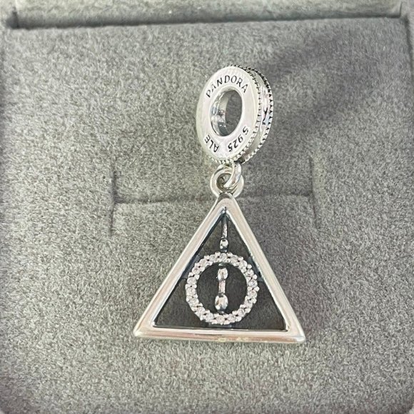 Pandora Harry Potter Deathly Hallows Dangle Charm - Picture 1 of 4